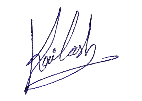 Kailash Chad Signature